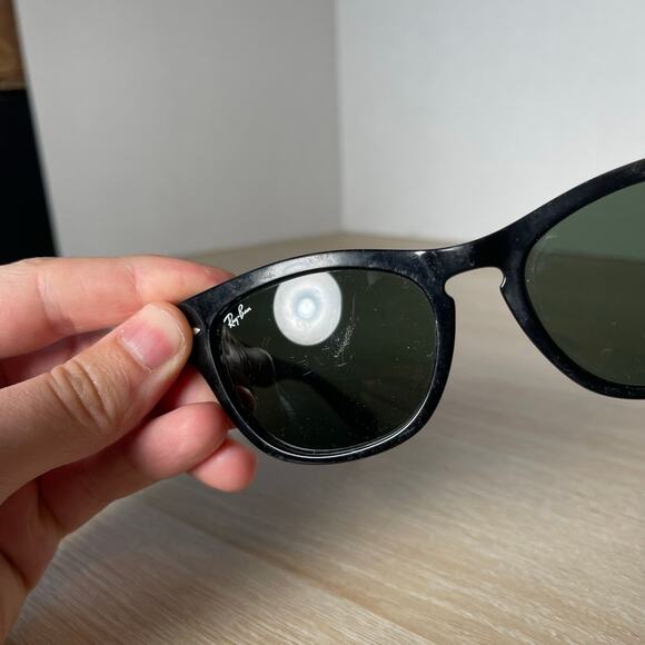 Ray-Ban RB4169 Laramie 601 Sunglasses READ Black Frames Made in Italy RARE! - Picture 12 of 15